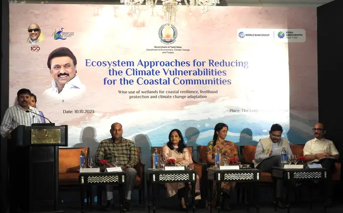 One day workshop on 
  		         “Ecosystem approaches for reducing the climate vulnerabilities for the coastal communities” to be conducted on 10.10.2023